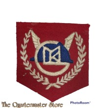 Mouw schild Hoofdkwartier Kwartiermeester Generaal (Stof)