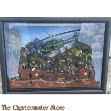 3D show Case US Army in Vietnam (Verlinden) 