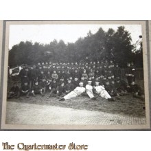 Foto 1910 Groep beredenen inclusief koks