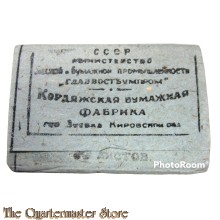 Russia - sigarette paper (Sigaretten vloeipapier Rusland 1940-50)
