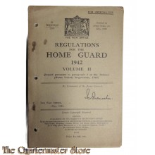 Regulations for the Home Guard 1942 Vol II