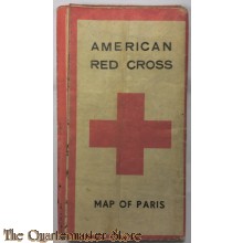 US Red Cross Map of Paris 1944