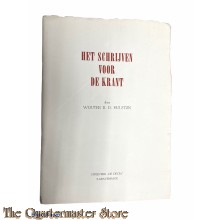 Brochure NSB ;het schrijven voor de krant 1941 (Kamp-serie)