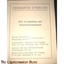 Bijlage Hoe te handelen met Distributiestamkaart , Gemeente Utrecht
