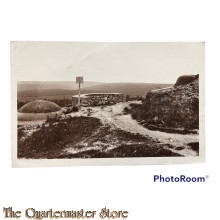 Postcard  Fort de Douamont, tourelle blindee de 75 et Table dÓrientation LL