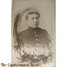 Studio portret german soldier WW1