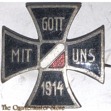WK1  Patriotika Eisernes Kreuz 1914 Gott mit Uns