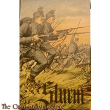 Postkarte 1914 Sturm der infanterie  