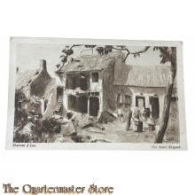 Postcard 1928 Maison a Loo St Hubert 
