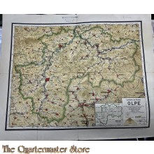 Landkarte kreis Olpe 1934 