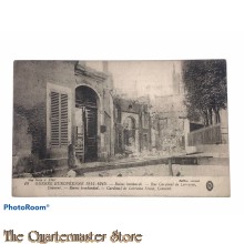 Postcard 1914-15 Reims bombarded. Convent, Cardinal de Lorainne street 
