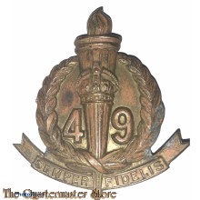 Cap badge 49th Inf Bat (The Stanley Regiment) 1930-1943