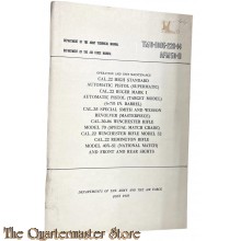 Manual TM 9-1005-226-14 Operation and Unit Maintenance: Cal. .22 High standard and Ruger Mark 1 Pistol, Cal. .38 Smith and Wesson Pistol, Cal. .30-06 ... 52, and Remington Model 40X-S1 Rifle