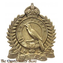 Cap badge New Zealand Women's Auxiliary Army Corps WW2
