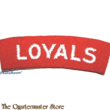Shoulder flash Loyal Regiment (North Lancashire)