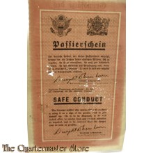 Flugblatt US/GB ZG90.1945 Passierschein/Safe Conduct