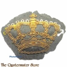 Sergeant-majoor kroon,  goud geborduurd  1940 (SM administrateur)