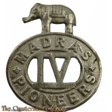 Cap badge Madras Pioneers