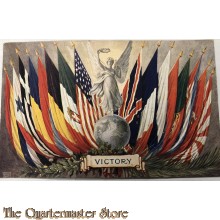 Postcard   “Tuck’s” WW1 PATRIOTIC – “VICTORY”