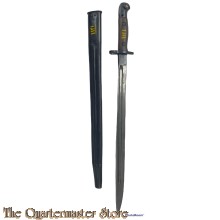Bayonet Patt M1907  for use with the .303 caliber Short, Magazine, Lee-Enfield No. I Mk. III (SMLE) rifle.