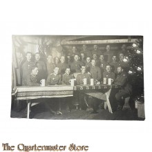 (Studio Photo) Postkarte 1916 Weinachten Deutsche Soldaten in Frankreich