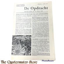 Weekblad “de Opdracht” tijdschrift gewijd aan het Nieuwe Indië , informatienummer 12, 1945