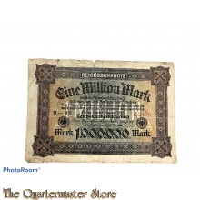 Reichsbanknote Eine Million Mark 1923
