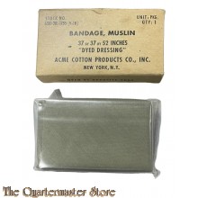 US Army Bandage Muslin stock no 6510-201-1755 (V10)