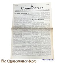 Krant Commentaar No 4, 7 juli 1945 (Militair Gezag)