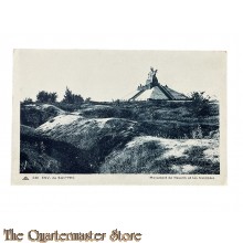 Postcard 1914-18 Suippes, Monument de Navarin et les trenches