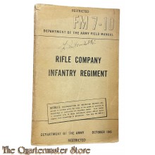 Manual FM 7-10  rifle company infantry Regiment 