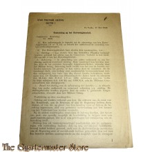 Brochure Militair Gezag 17 mei 1945 Toelichting op het Zuiveringsbesluit