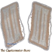 WH (Pol) Kragenspiegel Gendarmerie  (Collar badges set Gendarmerie NCO)