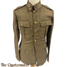 P1922 khaki wool service dress tunic South Stafford Regiment