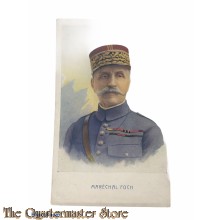 Postcard 1914 ,   Marechal Foch 