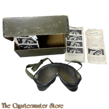 US M1944 Goggles with spare lenses (boxed)