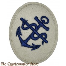 KM Sanitätsmaat Laufbahnabzeichen fur Drillig (KM medical NCO’s career sleeve insignia) workcloth