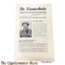 Krant de Nieuwsbode 2e jrg no 12, 30 juni 1945