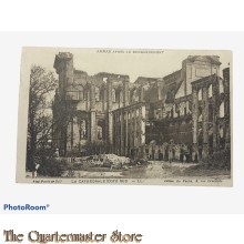 Postcard 1914-18 Arras apres le Bombardement, Le cathedrale