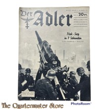 Zeitschrift Der Adler Heft 20,  14 November 1939  (Magazine Der Adler no 20,  14 November 1939)