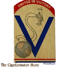 Carton wrapper WW2 Miraculous Medal