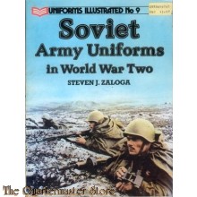Book - Soviet army uniforms in World War Two (Uniforms illustrated)