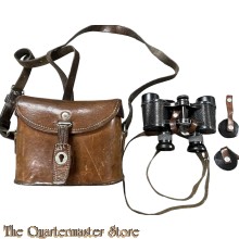 WWII Swiss Army binocular with case It is in excellent condition