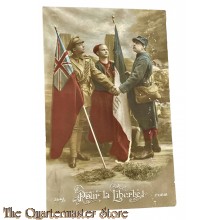 Postcard - 1914-18  Pour la Liberte 