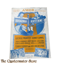 Book music/song/text Broadway Rhythm 1944