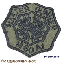Pocket badge Master gunner M60 A1