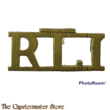Shoulder title Rand Light Infantry  RLI South Africa (brass)