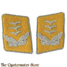 Pair of LW Flieger /Fallschirm Regt Hauptmann Collar Tabs