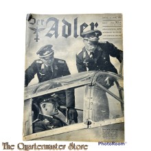Zeitschrift Der Adler Heft 2, 14 Marz 1939  (Magazine Der Adler no 2, 14 maart 1939)