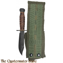 Jet Pilot Survival Fighting Knife with nylon  Sheath Camillus New York